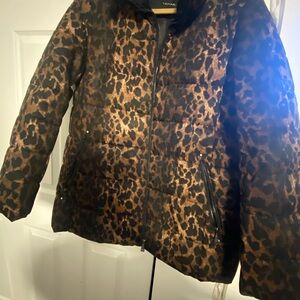 Tahari Black and Tan Jacket